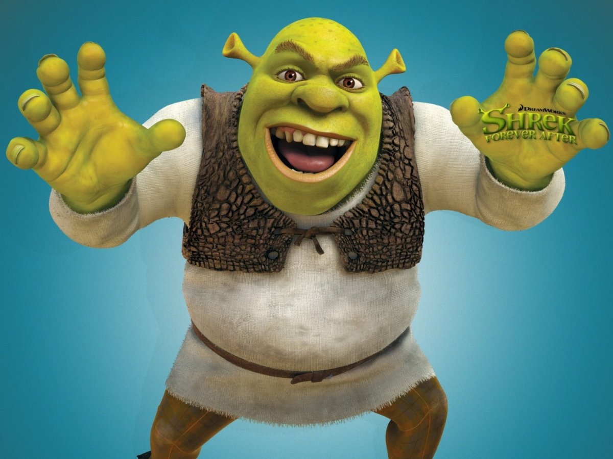 Шрек портрет