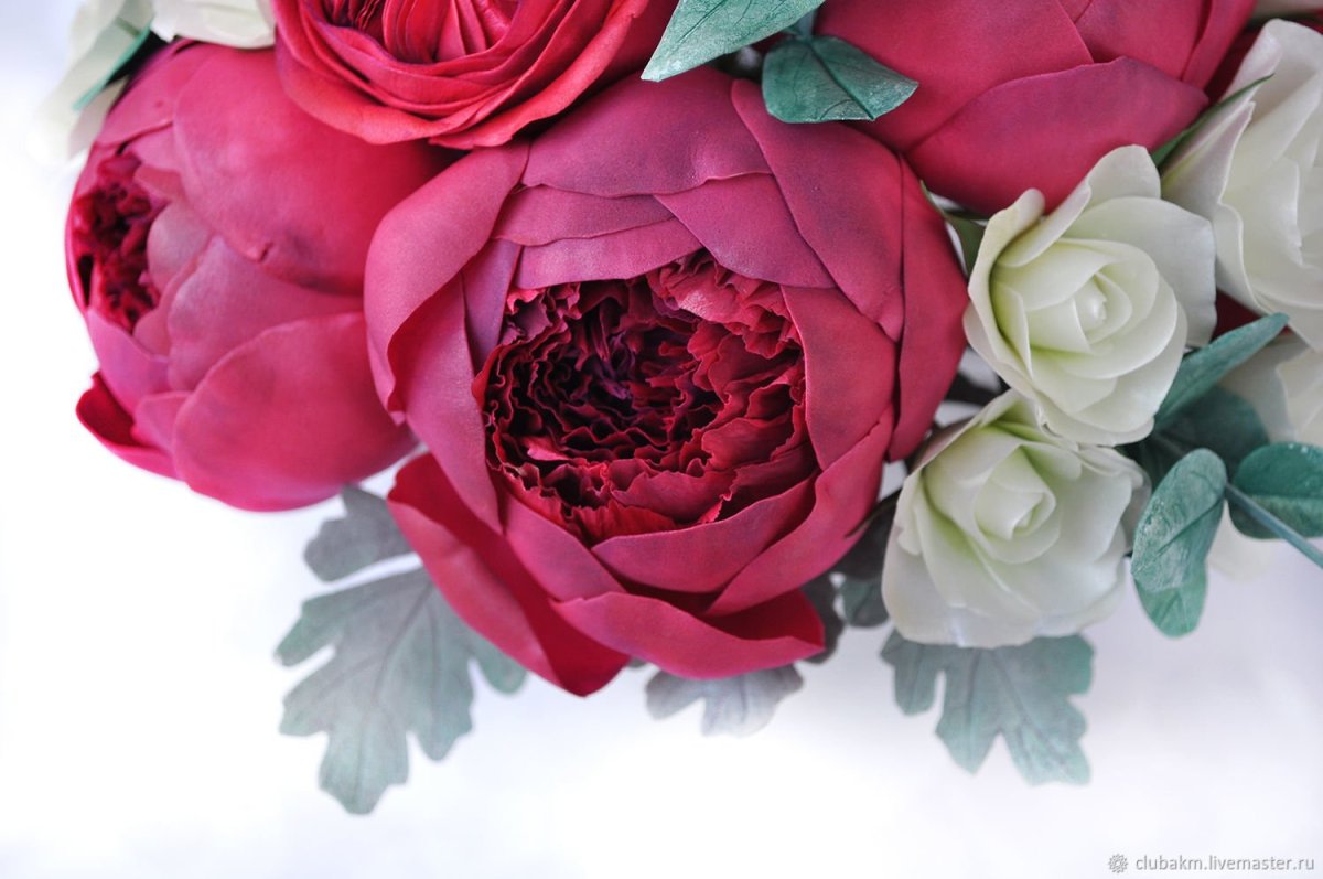 Цветы для свадебного приглашения вектор бордовые