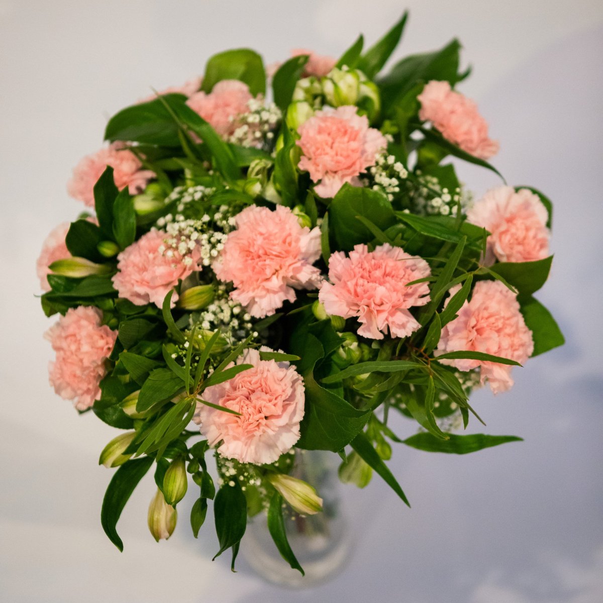 Диантус с розами