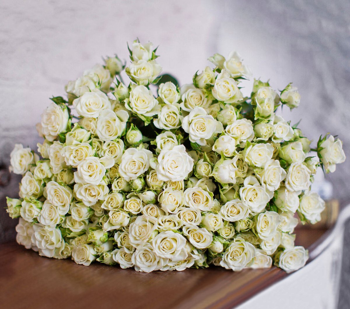 Кустовые розы Монобукет