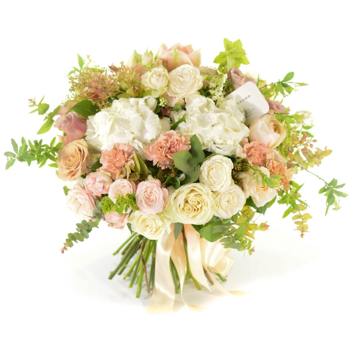 Диантус с кустовой розой