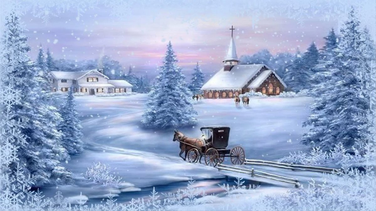 Открытки с первым днем зимы