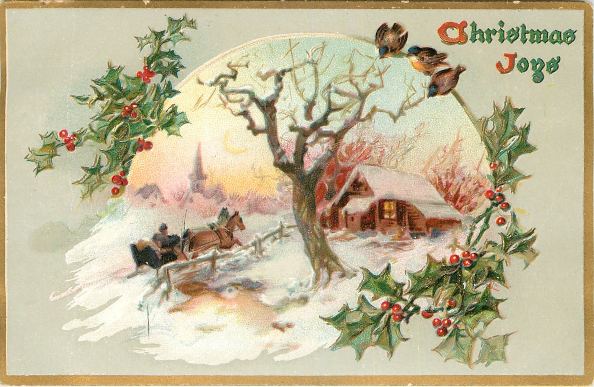 Рождество для декупажа