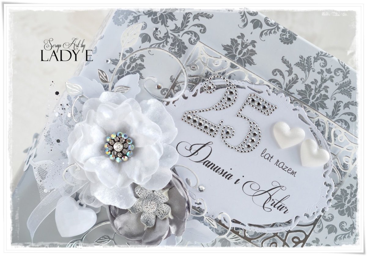 Медаль серебряная свадьба