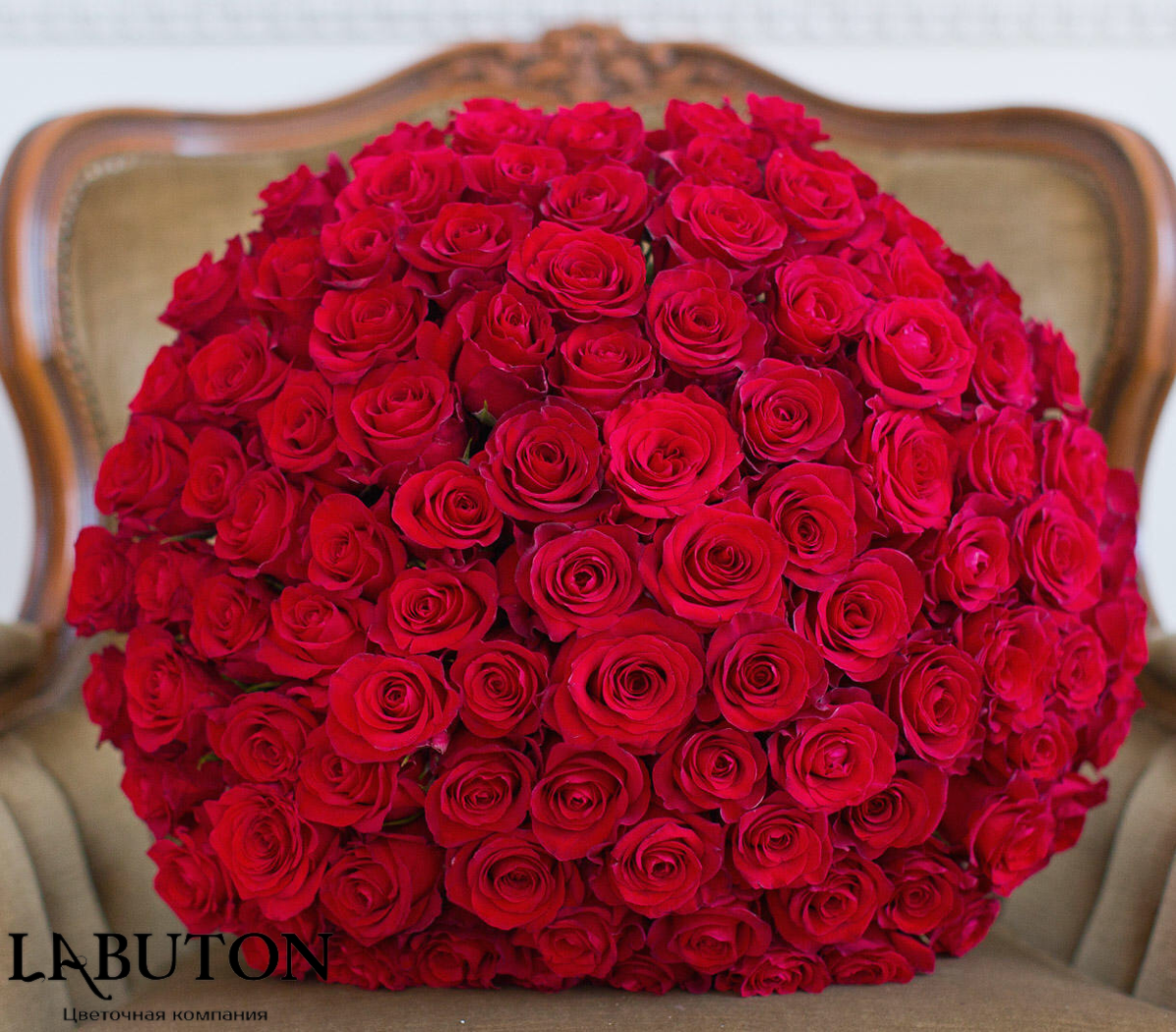 Огромный букет