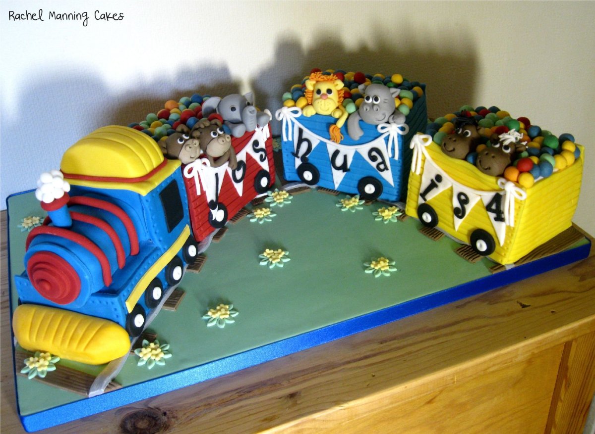 Торт паровозик Чаггингтон