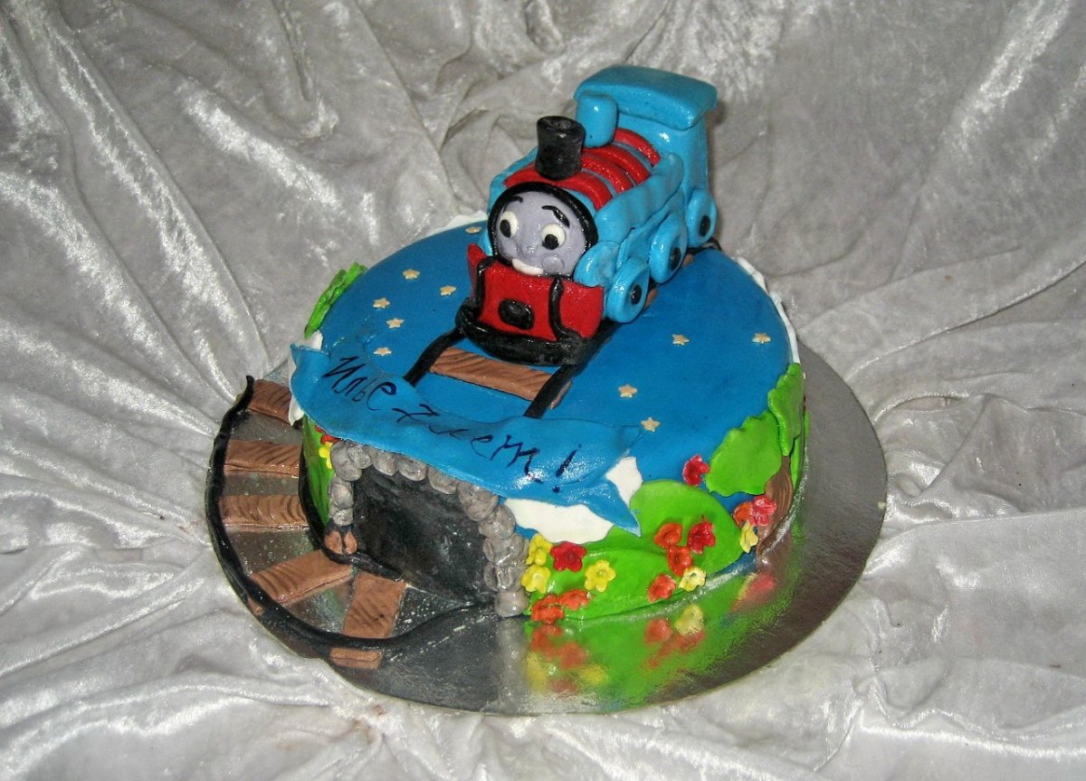 Торт мальчику Томас Томас