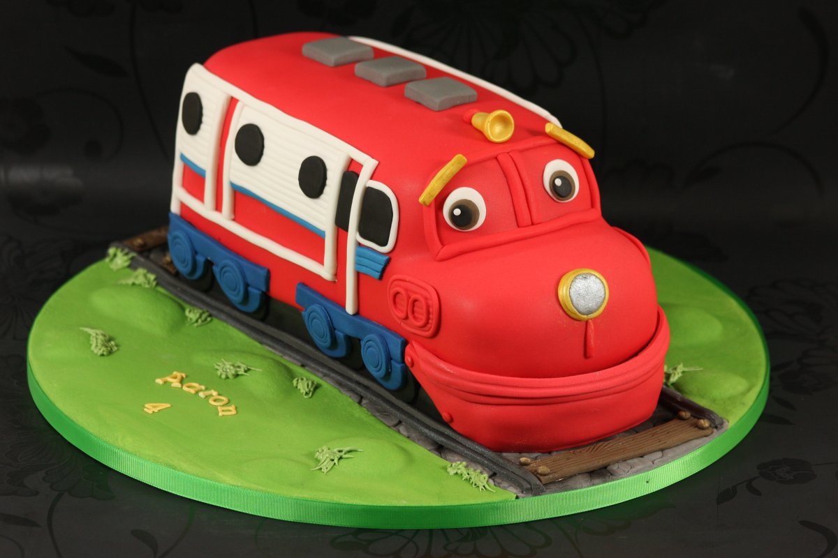 Паровоз Томас торт 3д