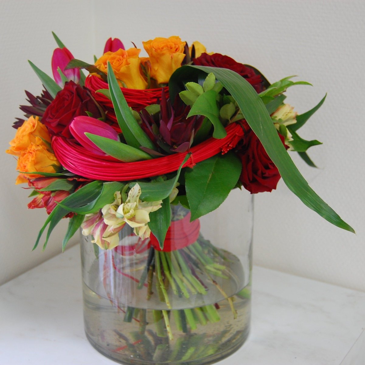 Цветы креативные букеты