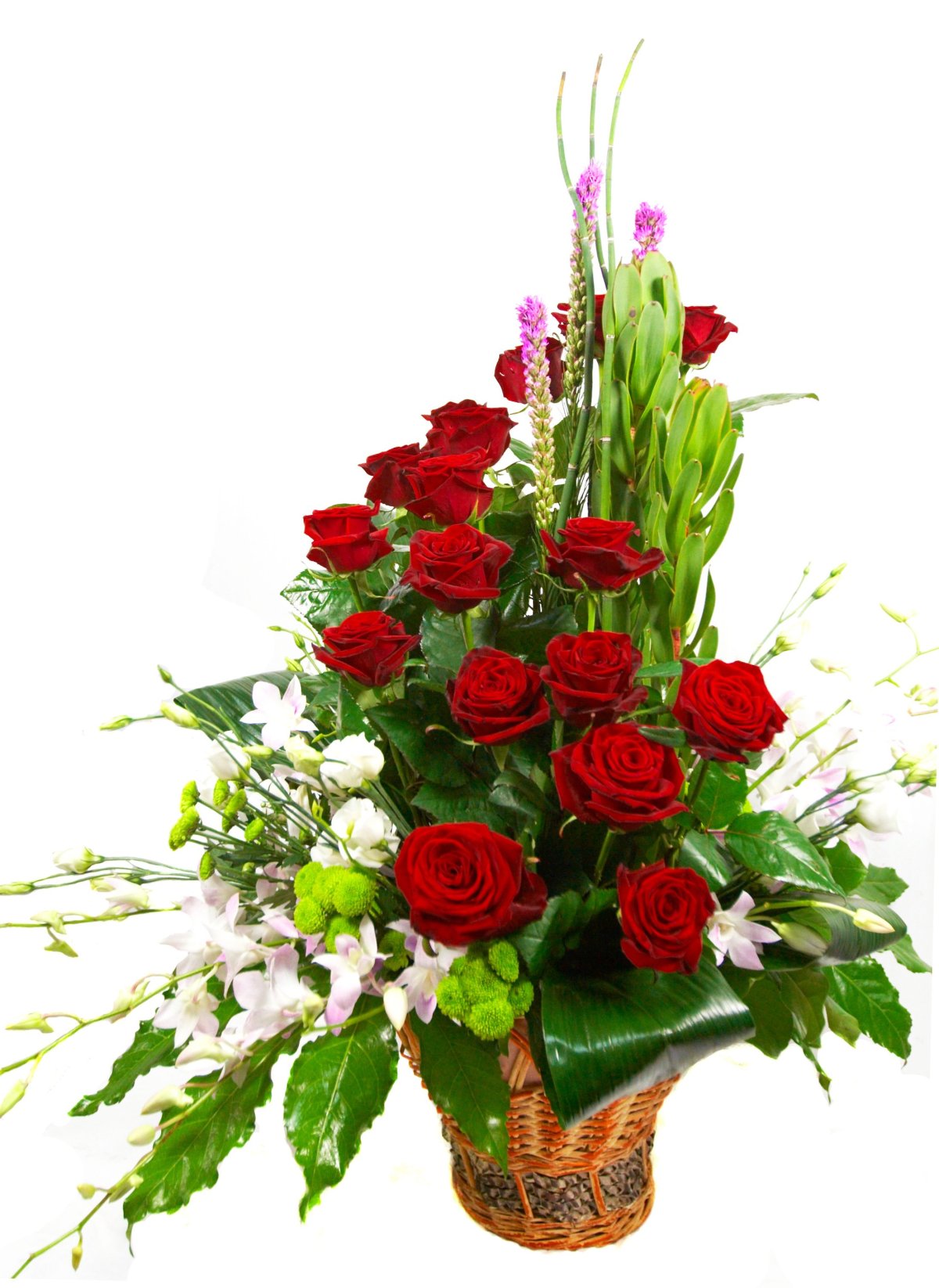 Красивые букеты высокие