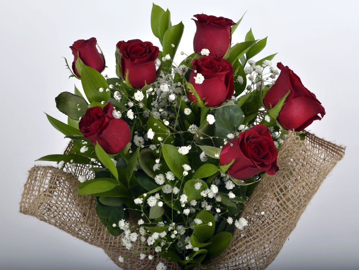 Кизил атиргуллар букет