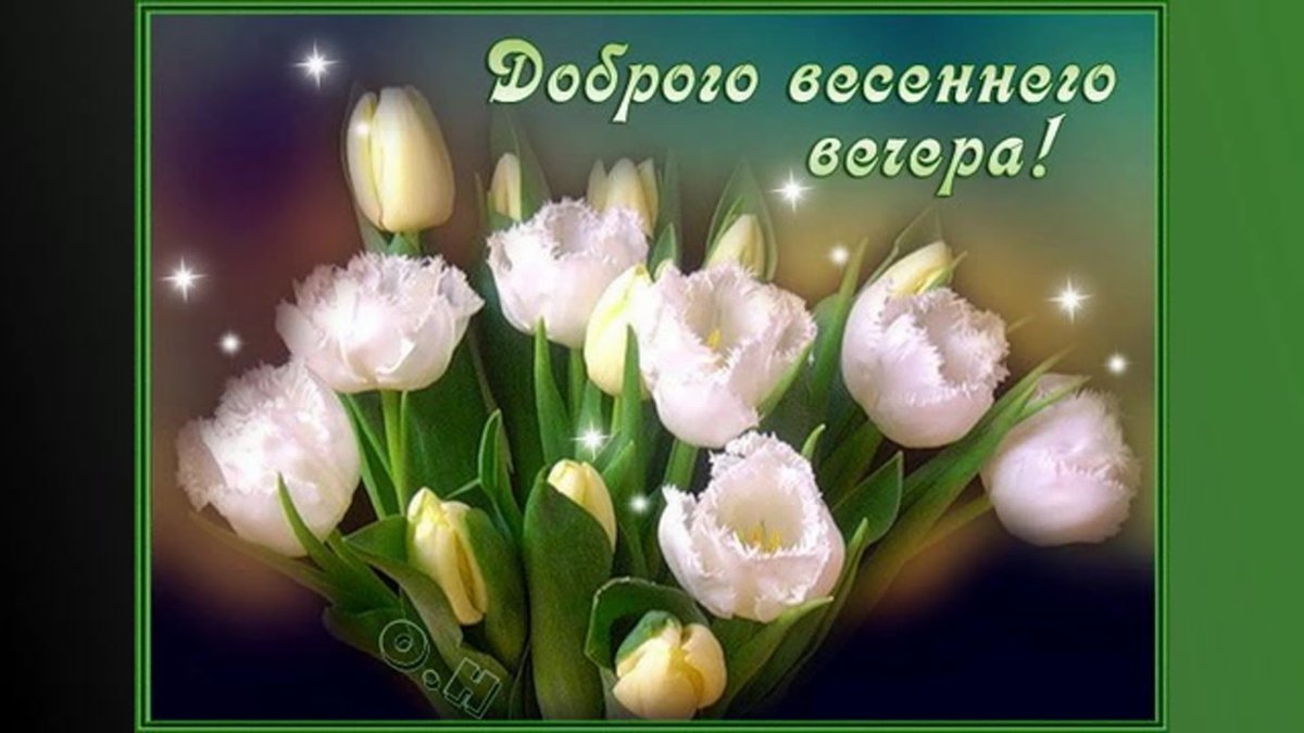 Доброго и уютного вечера и хорошего настроения женщине