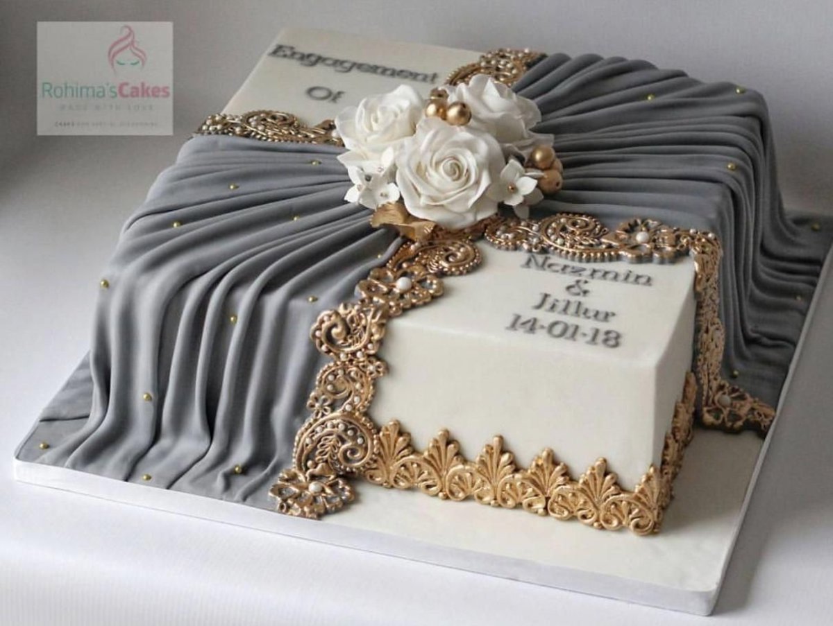 Дизайнерские торты для Помолвки