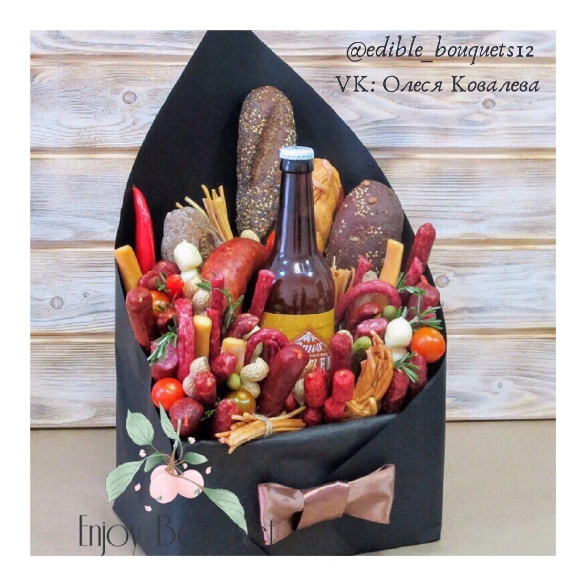 Мужской букет в коробке