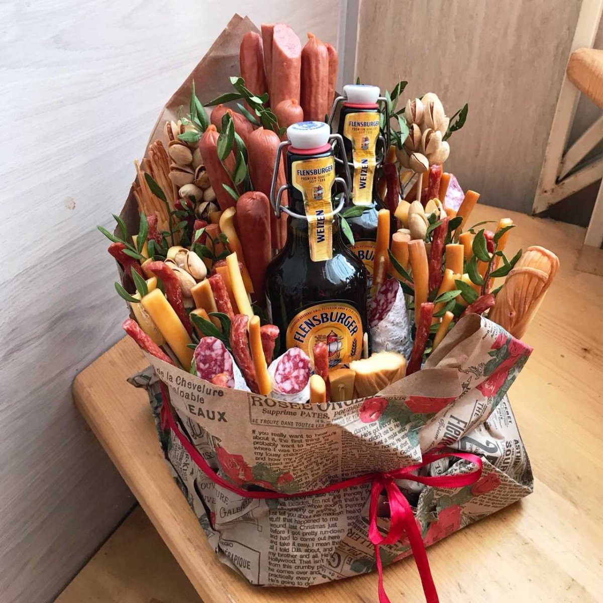 Мужской букет закуска