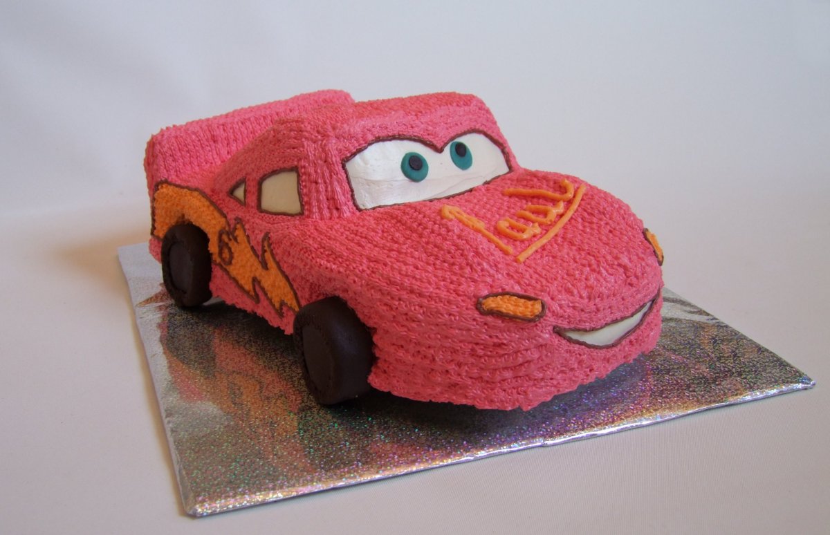 Торт хот Вилс для мальчика 5 лет