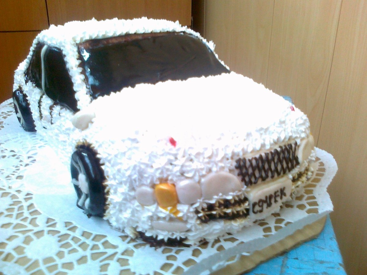 Торт для мальчика молния Маккуин