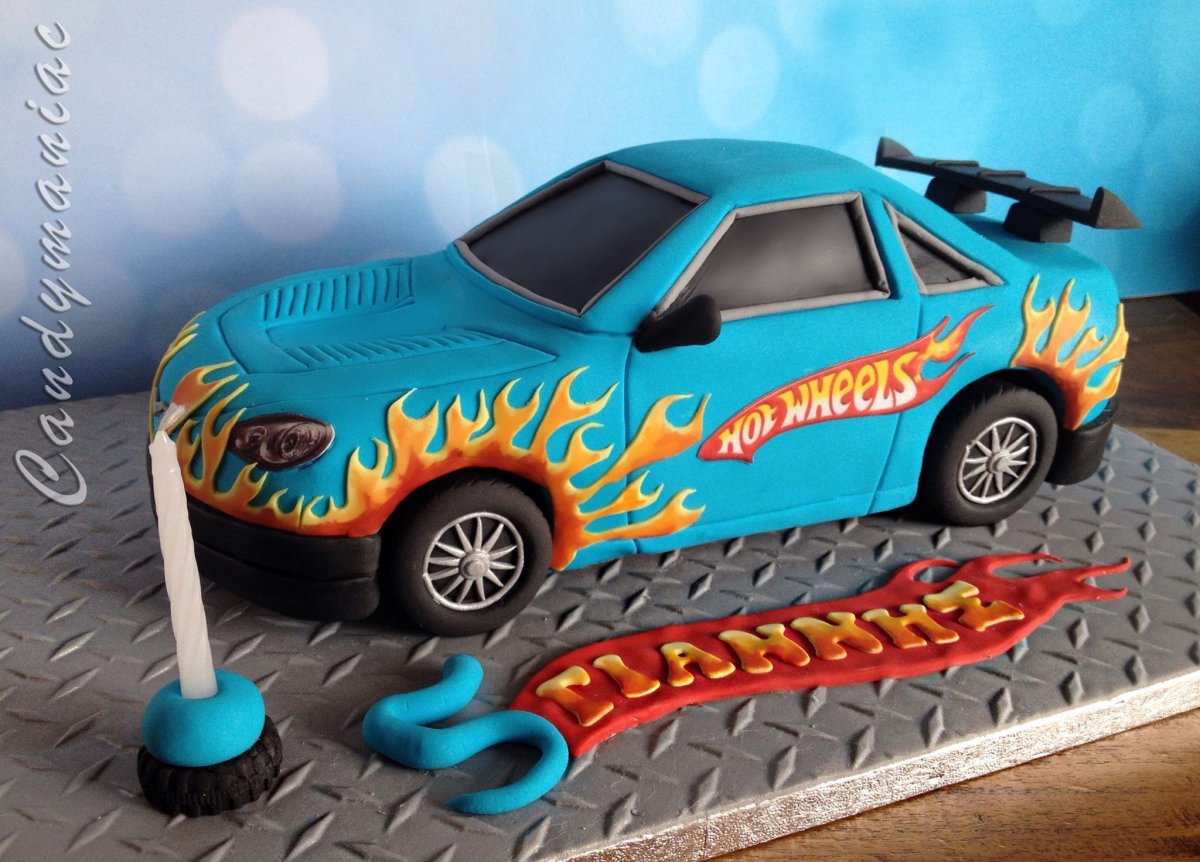 Молния Маккуин торт крем