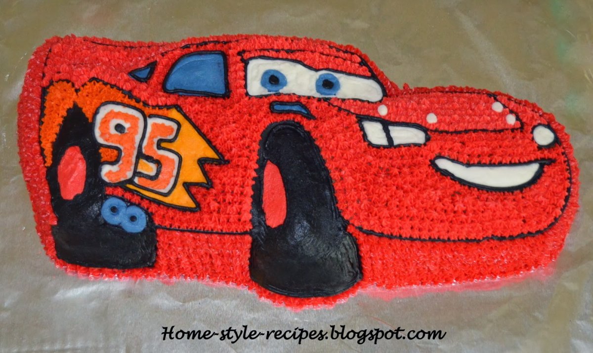 Торт Тачки Маквин