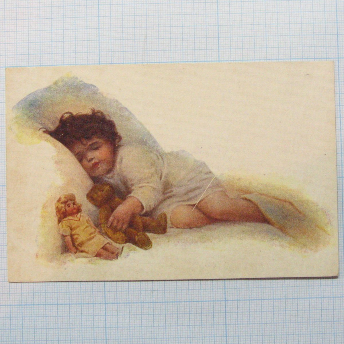 Дореволюционные открытки с детками