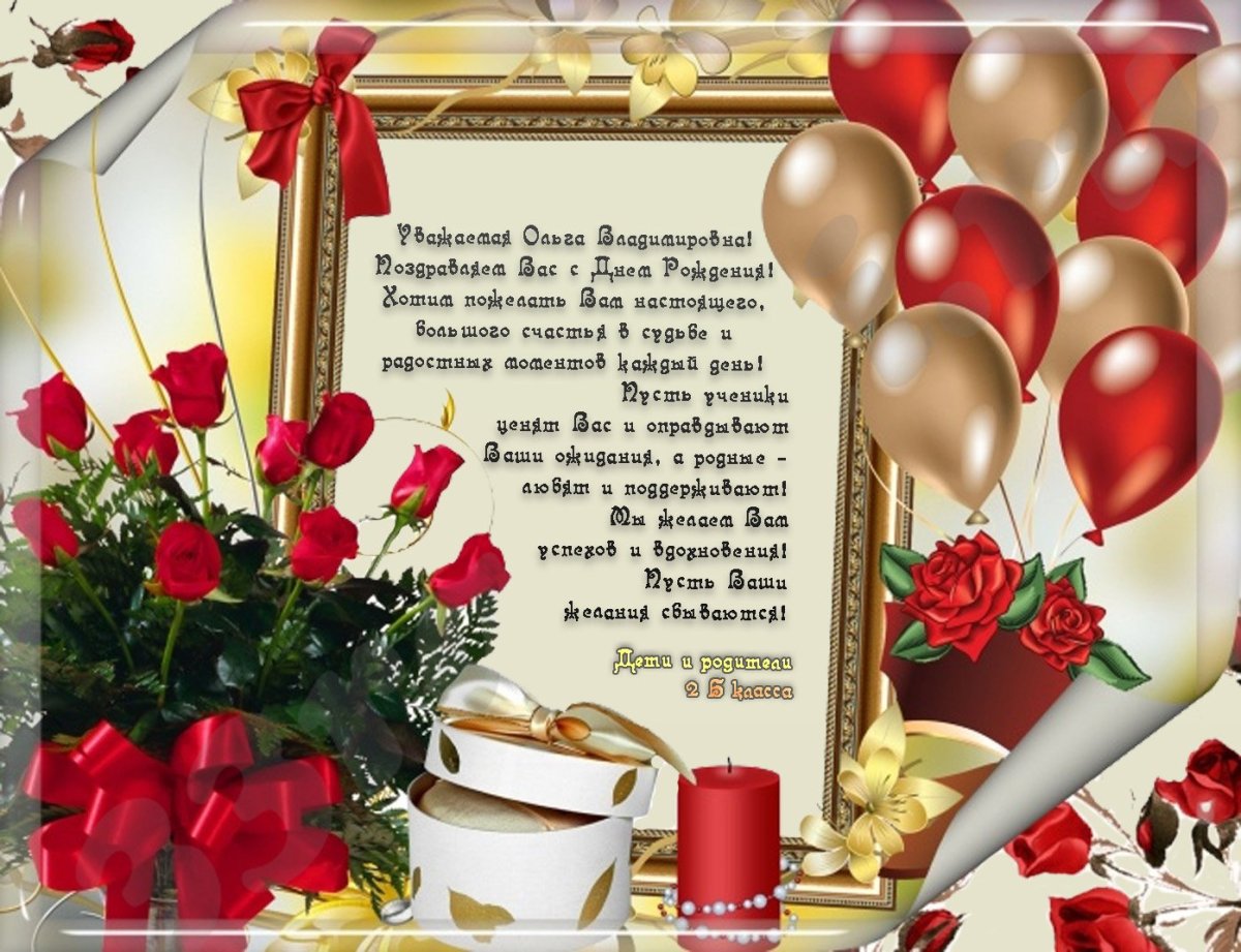 Открытка Happy Birthday Nina