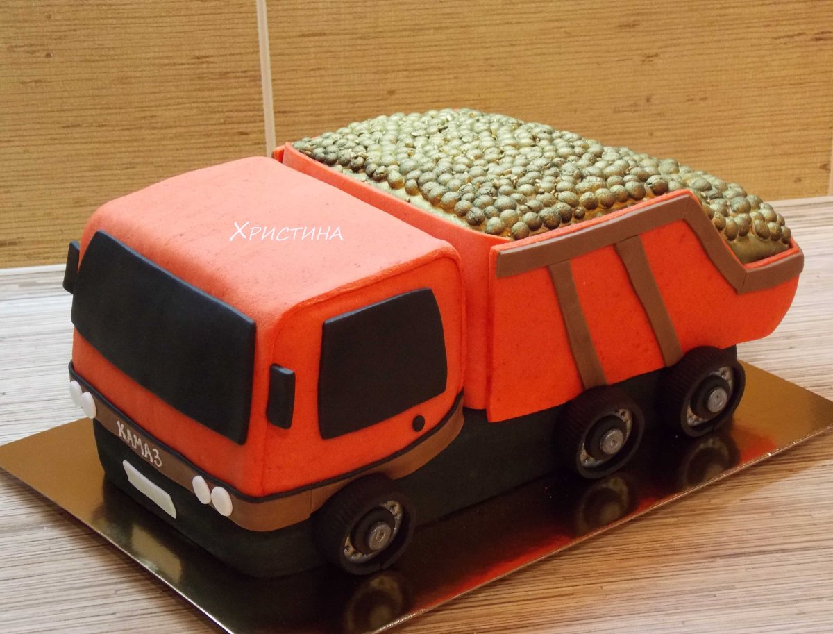 Торт для водителя КАМАЗА