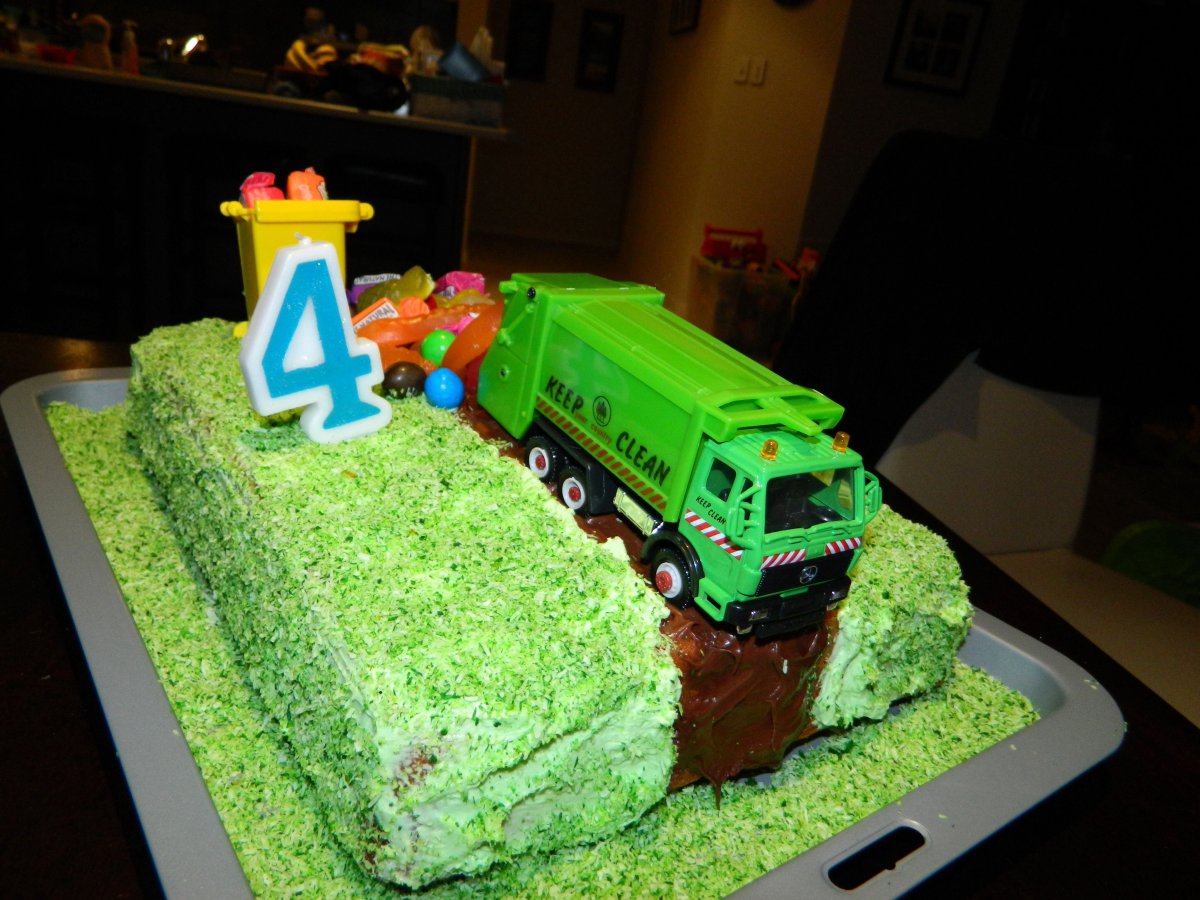 Торт грузовик