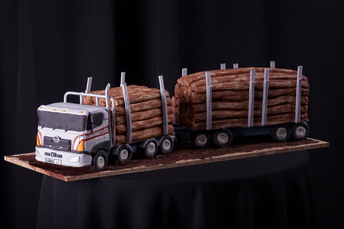 Торт для водителя лесовоза