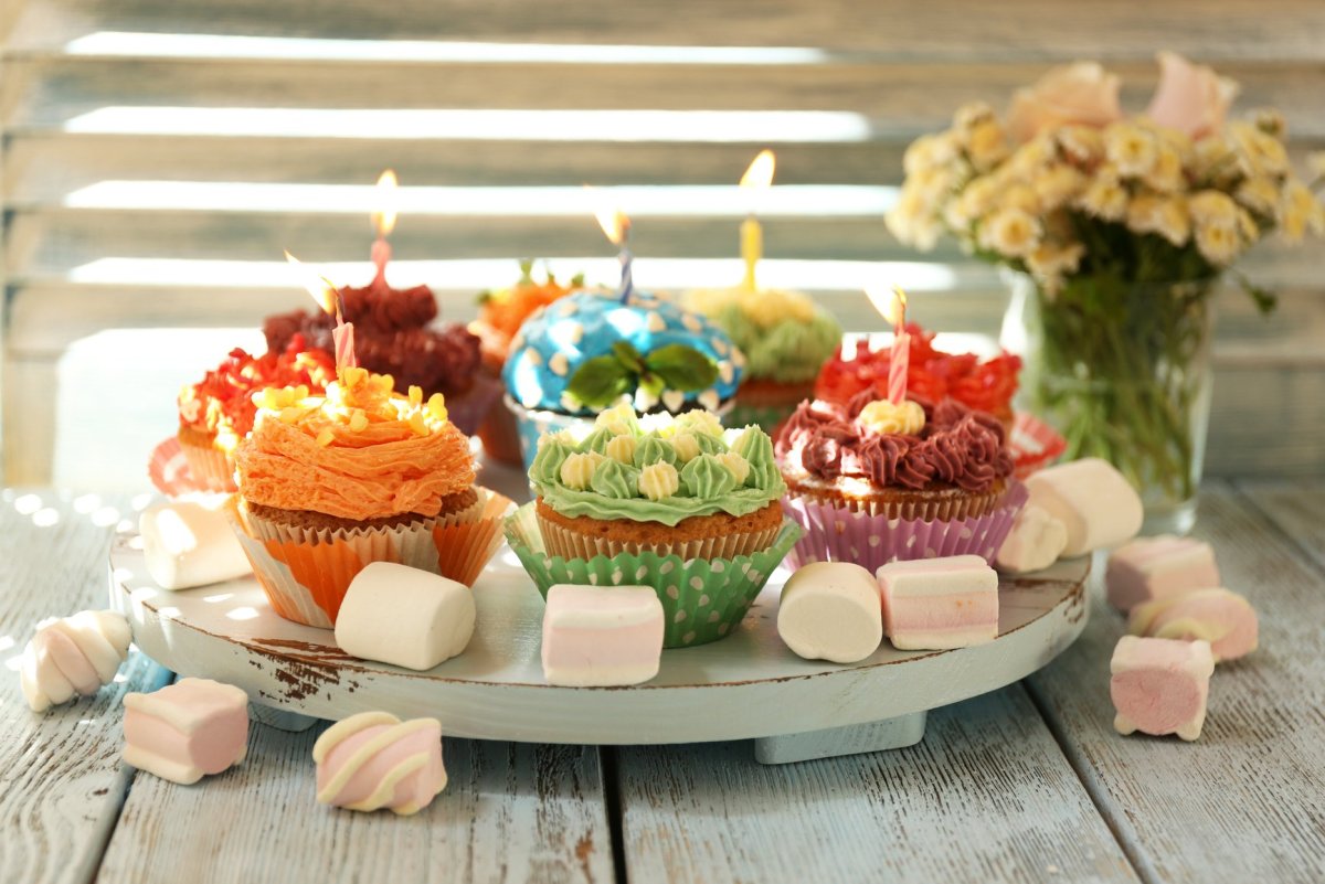 Капкейки на сладкий стол