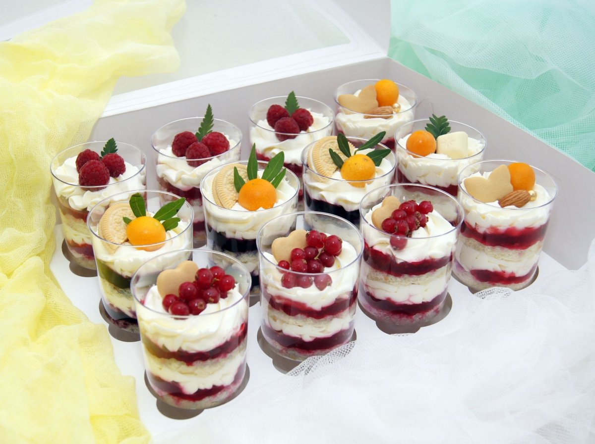 Трайфл и капкейки Рафаэлло