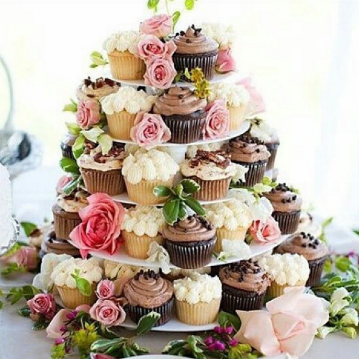 Свадебный торт порционный