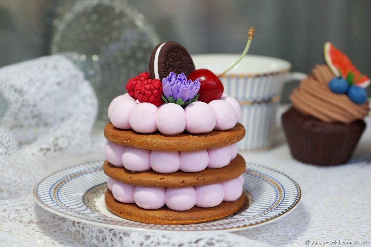 Торт из пирожных