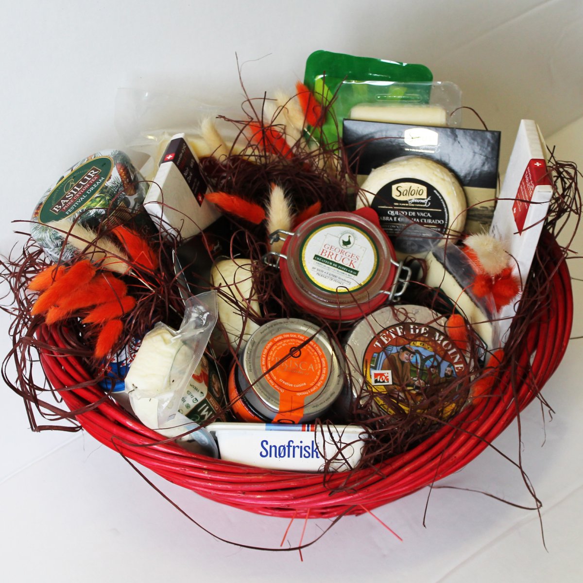 Букет из пива и закусок