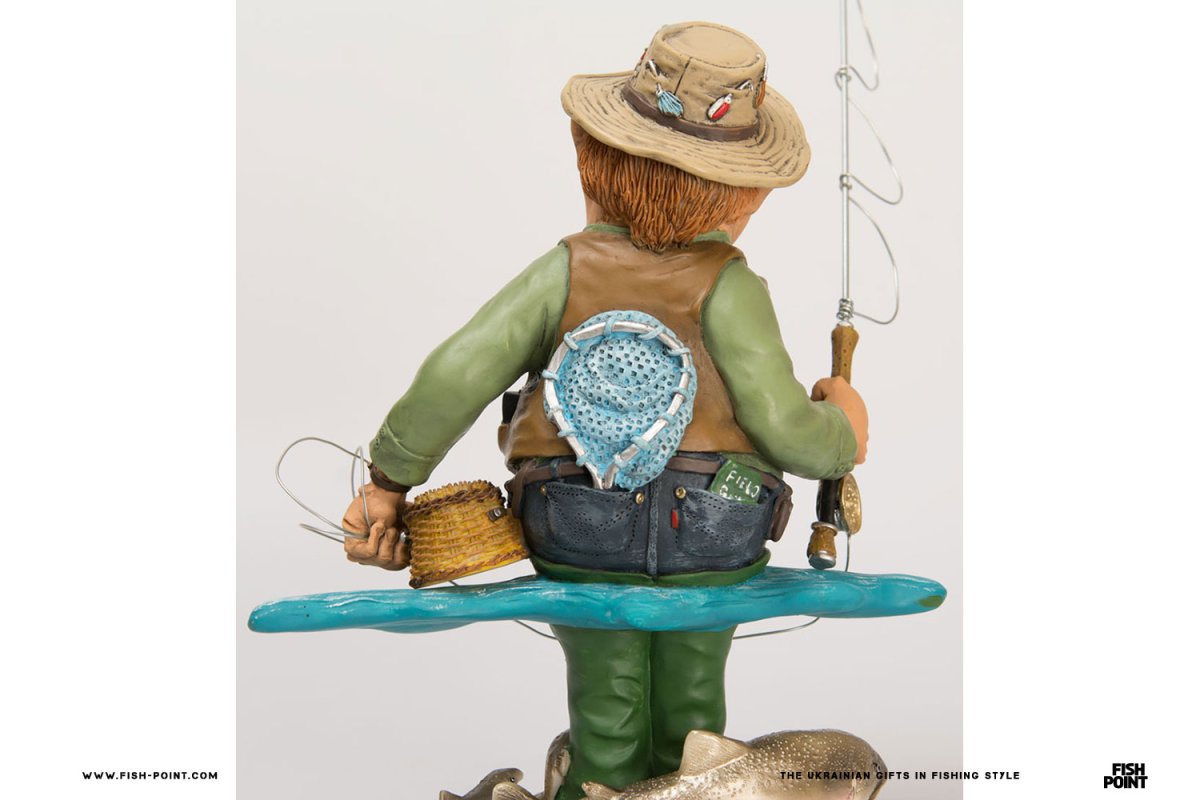 Подарок рыбаку из конфет