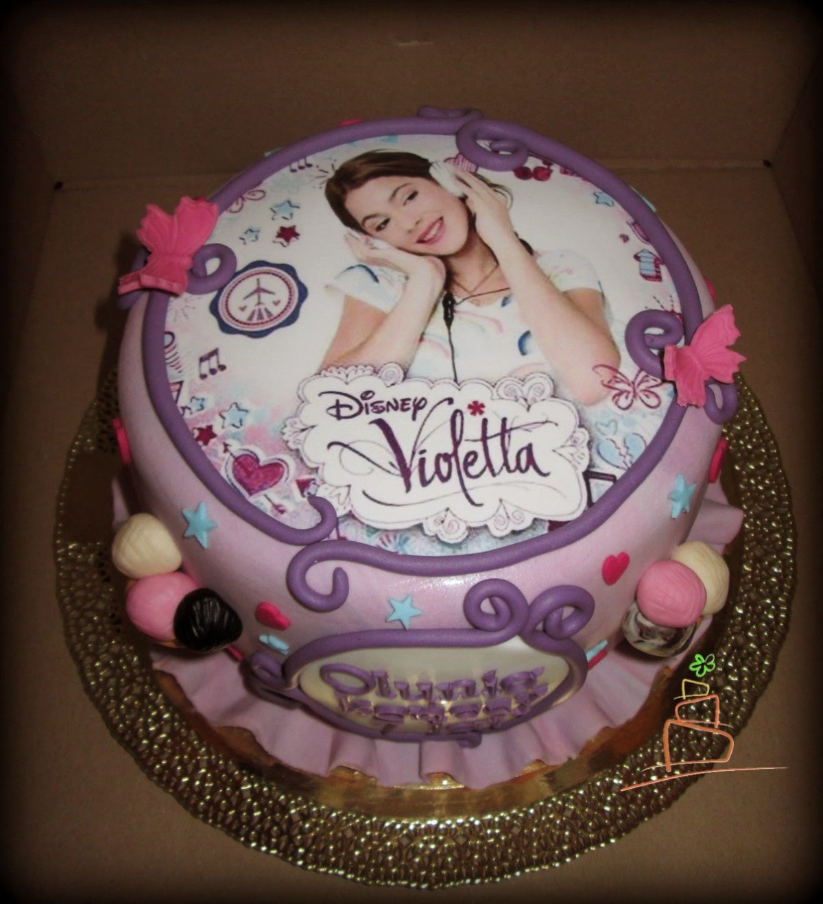 С днём рождения Виолетта открытки