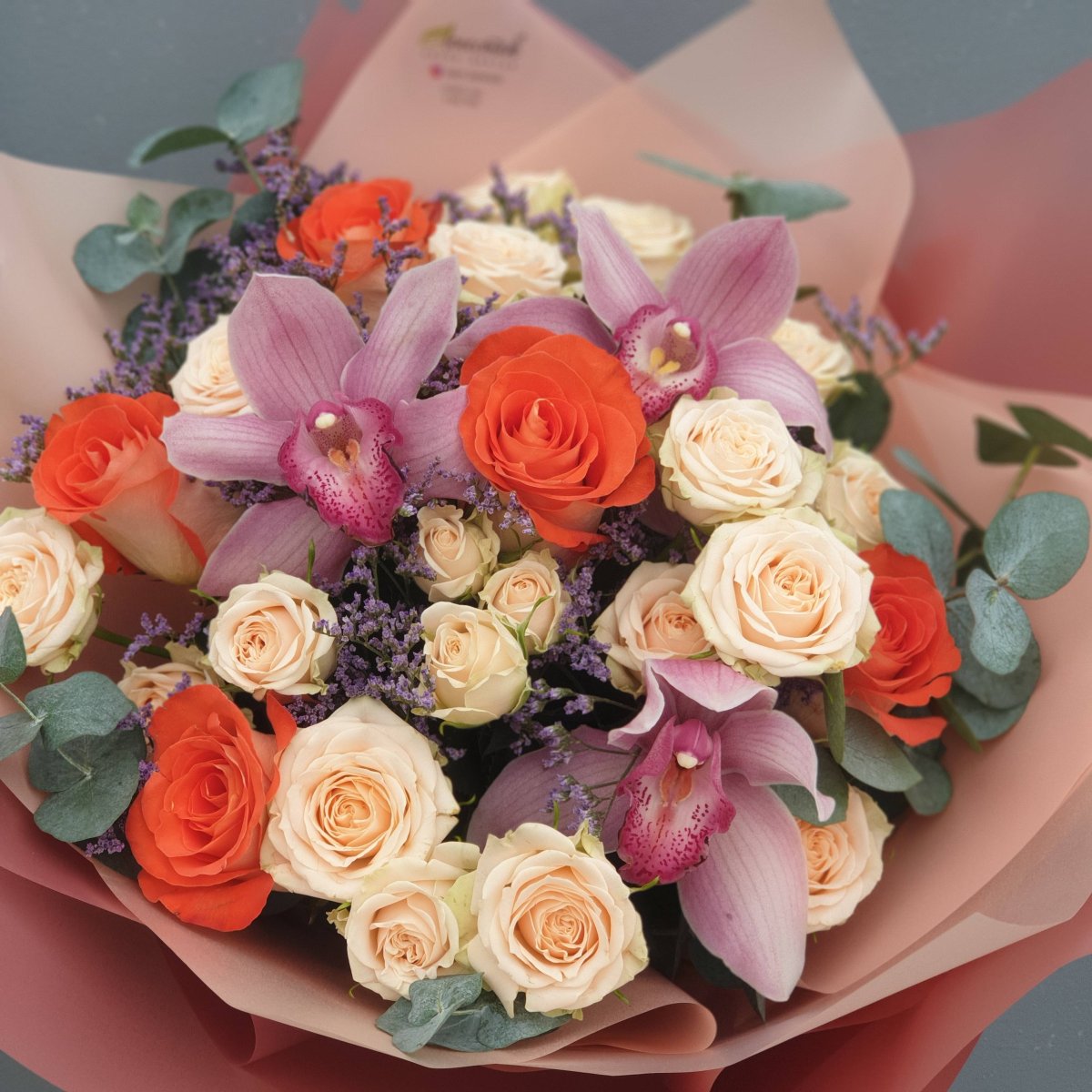 Букет в винтажном стиле