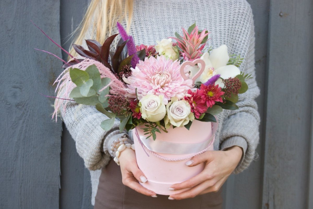 Букет невесты в пудровых оттенках