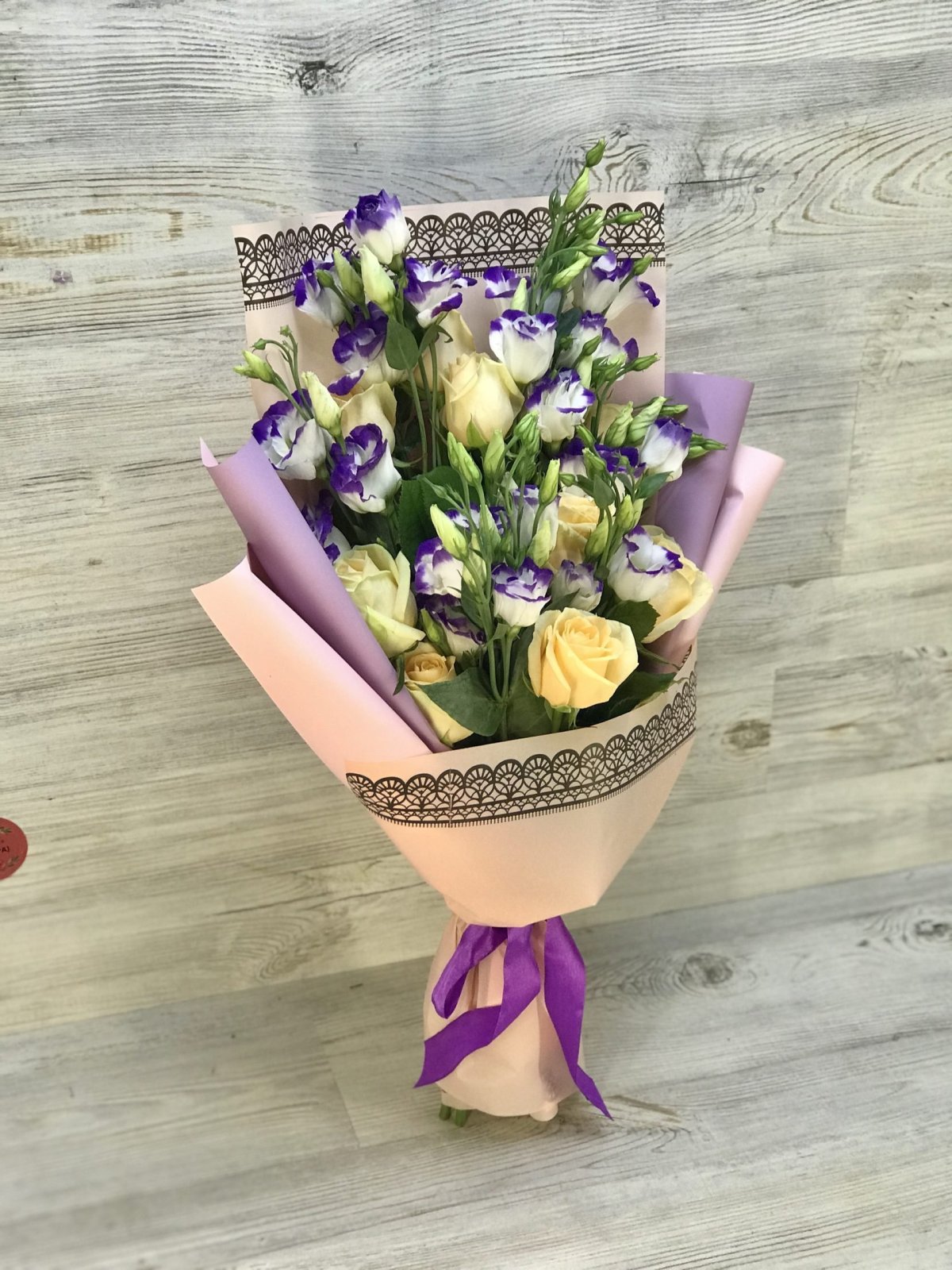 Эустома букет