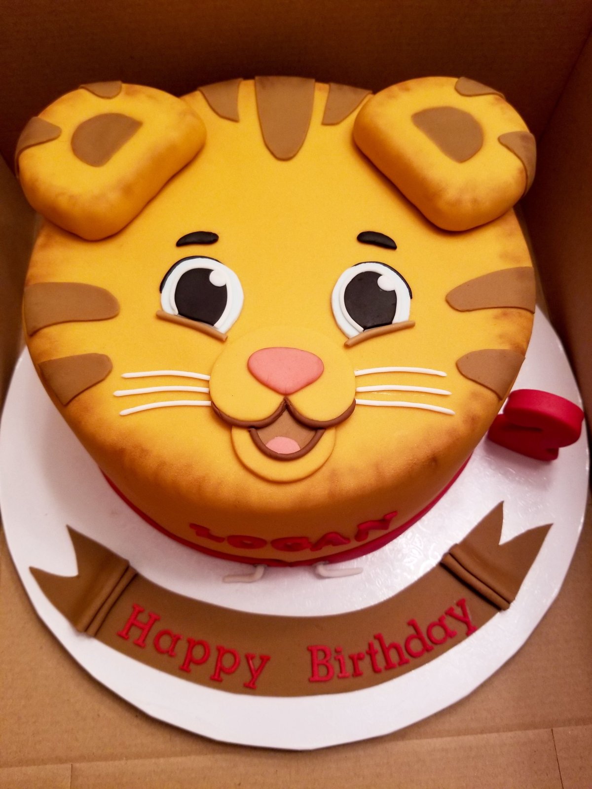 Пряник тигр