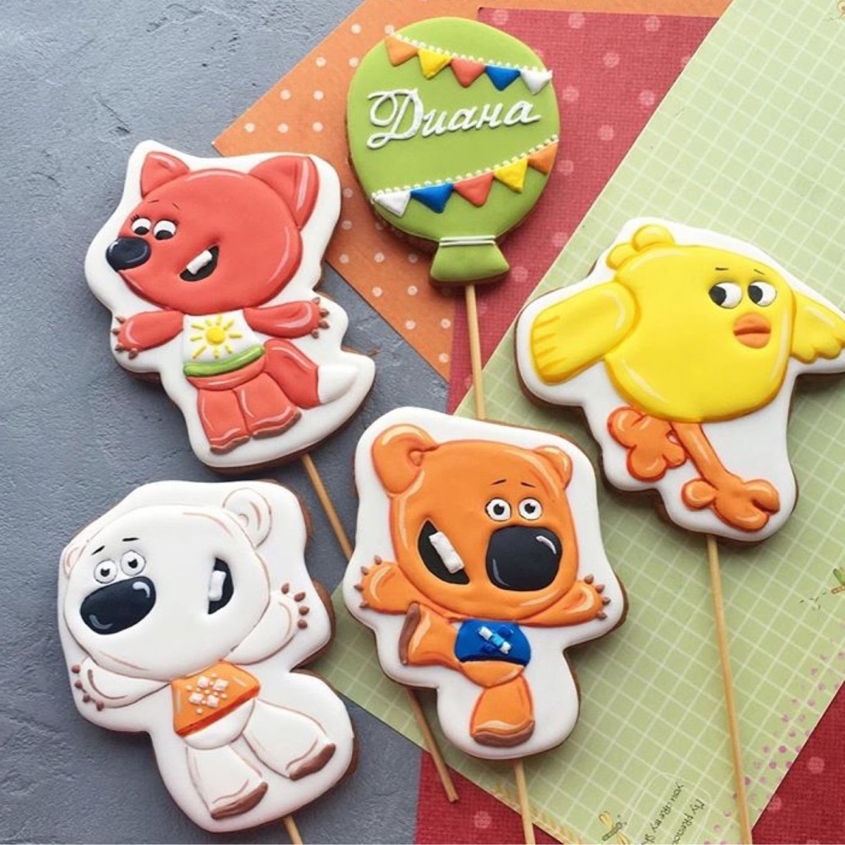 Имбирные пряники Мимимишки