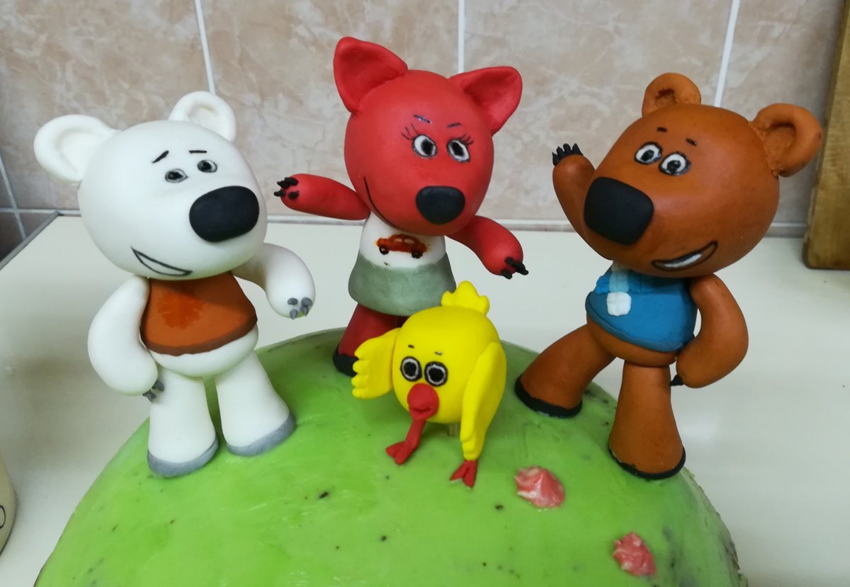 Мимимишки фигурки на торт
