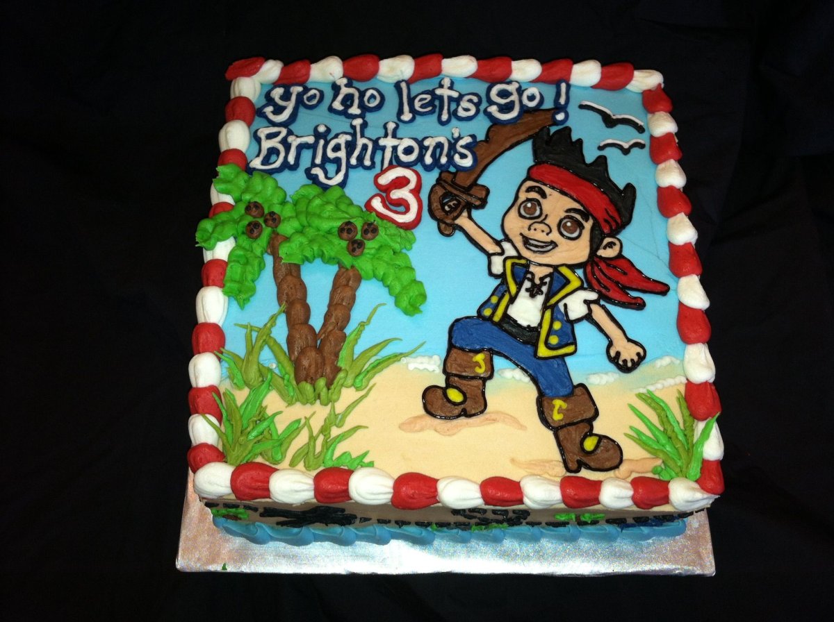 Торт детский для мальчика мегащенки