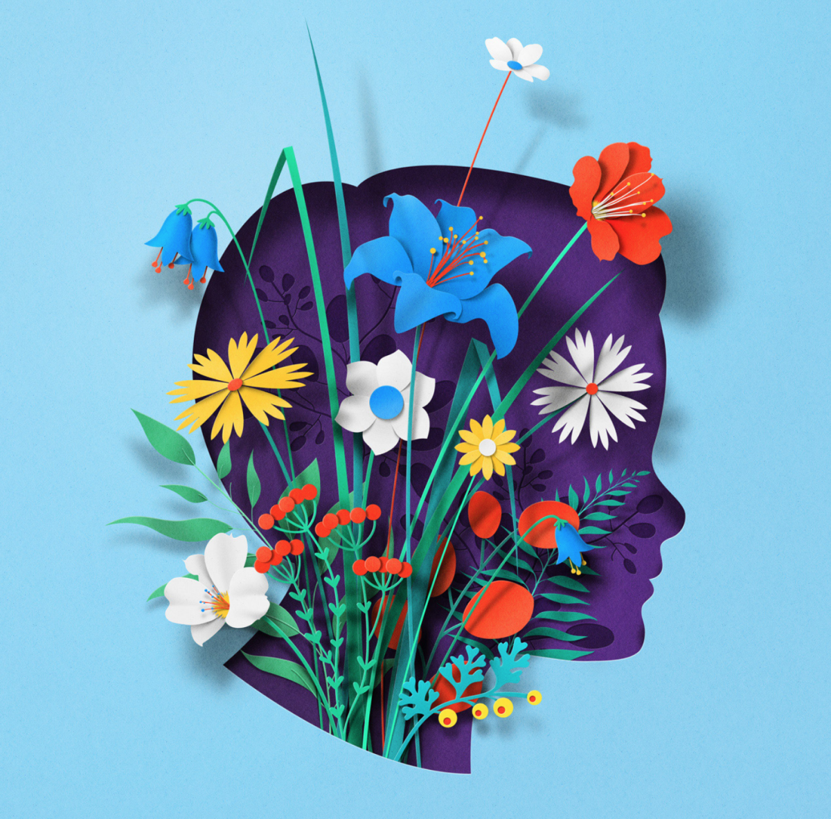 Бумажные иллюстрации Eiko ojala