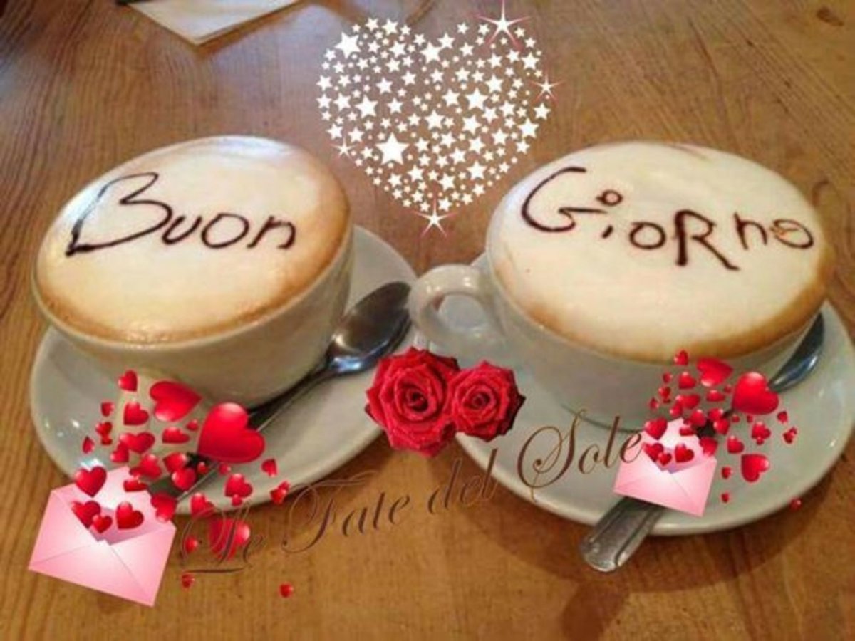 Открытки с добрым утром на итальянском языке