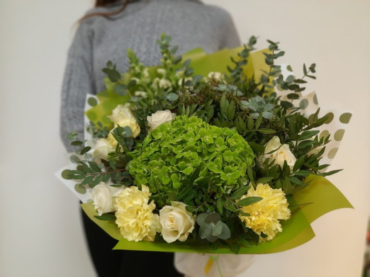 Букет с колосками