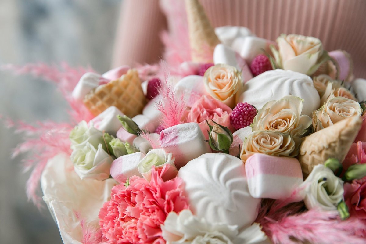 Букет из конфет 2020