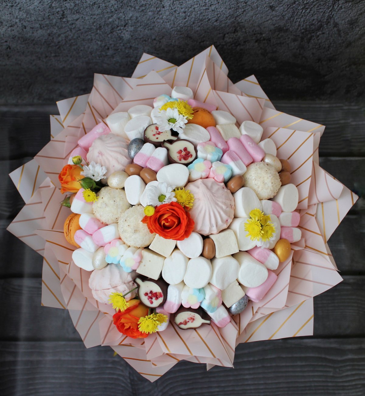 Букет из капкейков