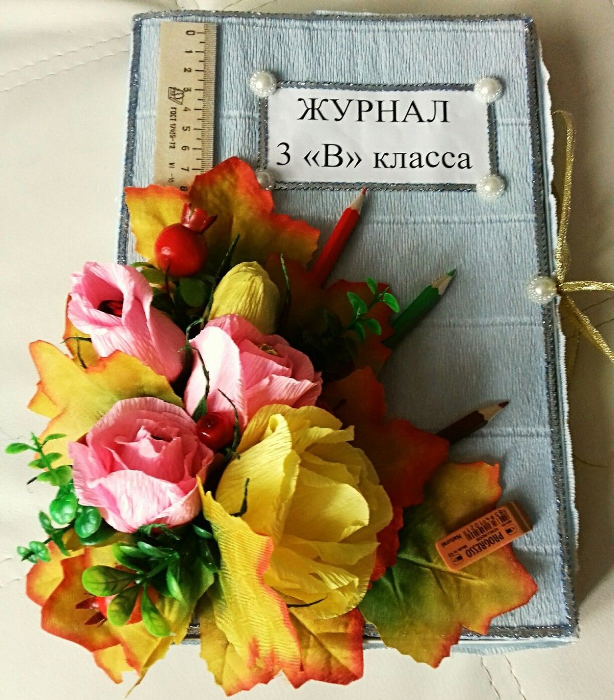 Подарок на день учителя своими руками из конфет