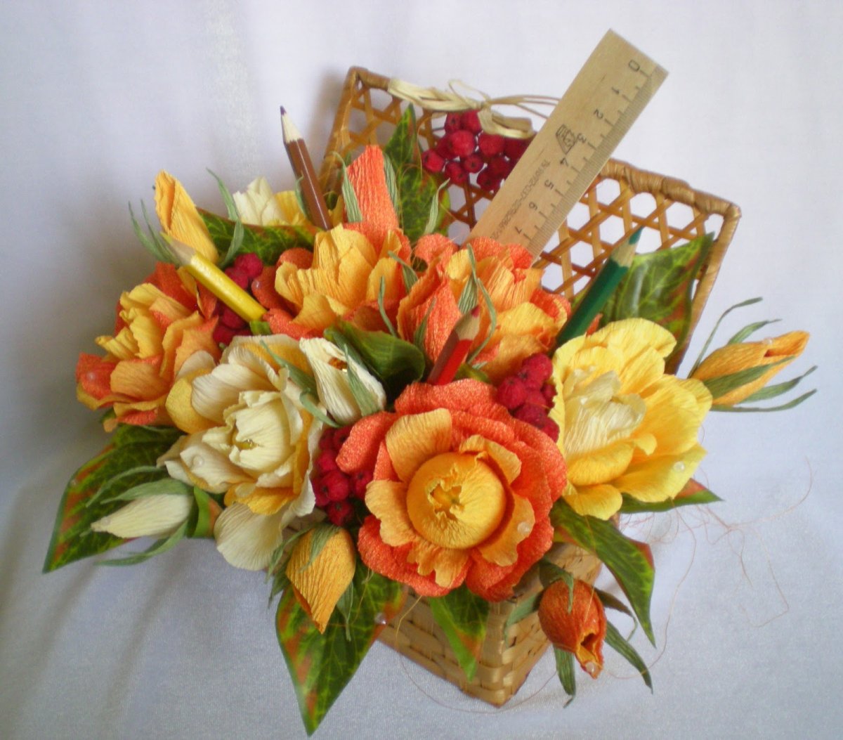 Сладкий букет учителю