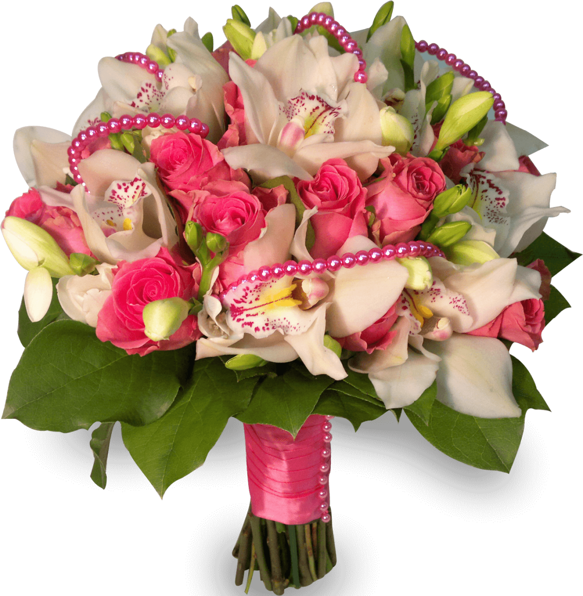 Букет из орхидей